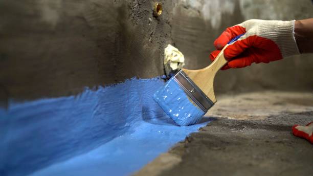 Professional waterproofing crew in Samaria, Samaria, MI